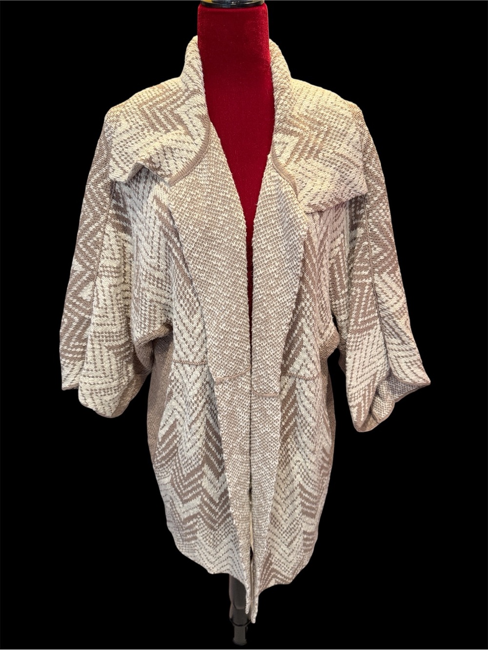 #757. Cardigan with pockets. Xl